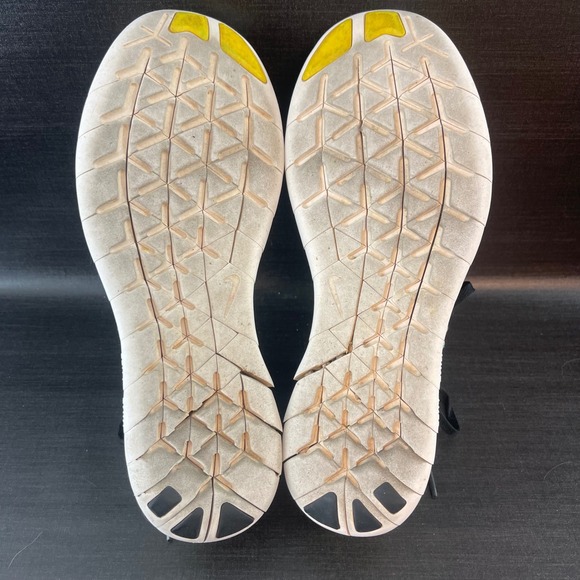 Nike Free RN Flyknit Women's size 10 Multicolor Rainbow Running Shoes 831070-102 - Picture 6 of 9